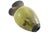 Late 20th Century Crackle Glaze Chartreuse Studio Art Vase For Sale - Image 5 of 7