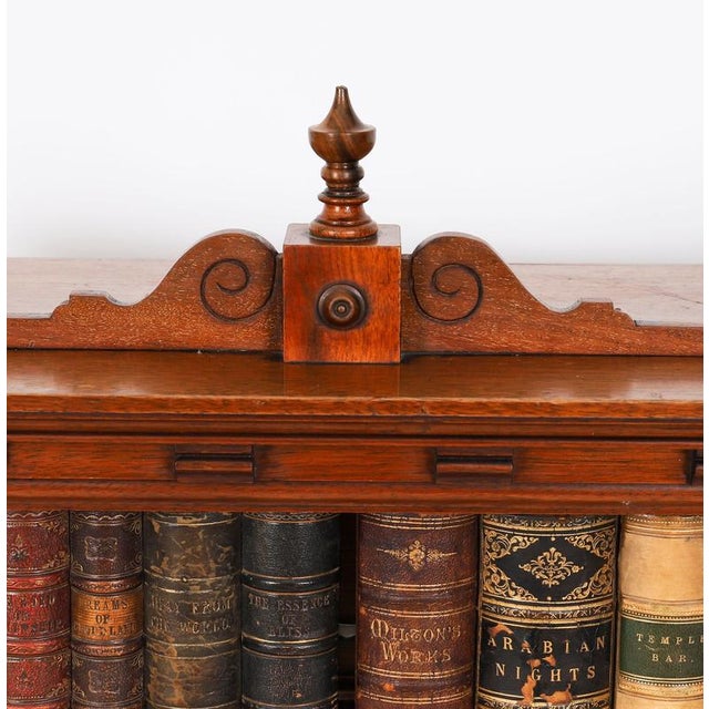 Antique Victorian Walnut Table Top Collectors Cabinet, 1840s For Sale - Image 3 of 18