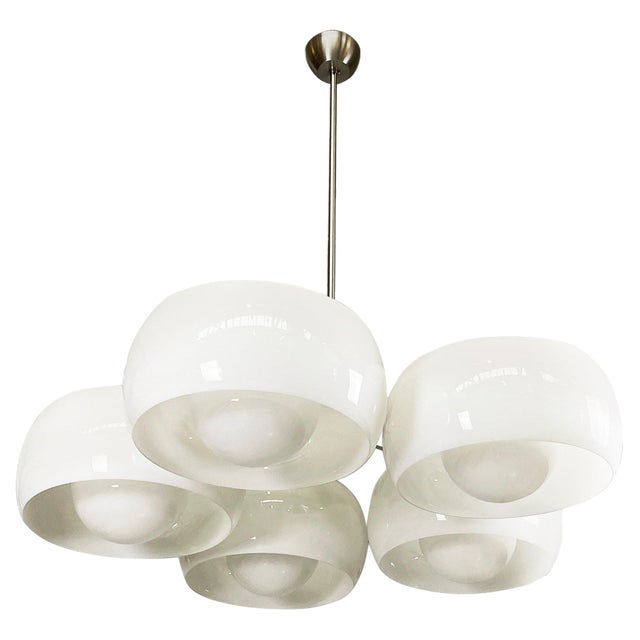 Italian Modern Chandelier by Vico Magistretti for Artemide, 1970s For Sale