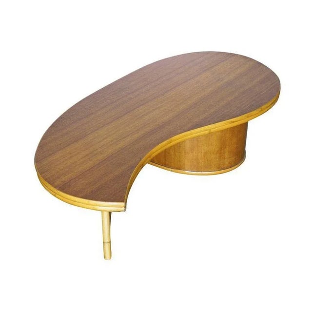 1950s Restored Rattan Living Room Table Set by Herbert & Shirley Ritts For Sale - Image 9 of 10