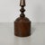 Brown Italian Round Doorstop in Turned Wood, 1930s For Sale - Image 8 of 12