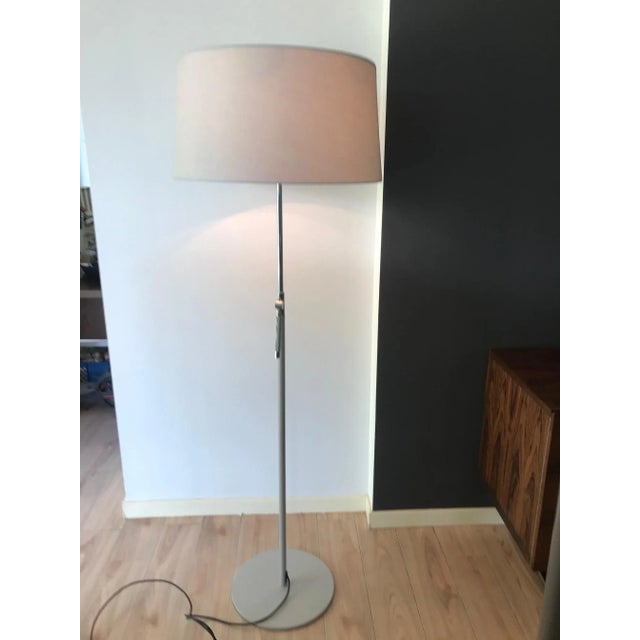 Gray Height-Adjustable Model Easy Mechanics Floor Lamp by Christophe Pillet Tronconi, 1990 For Sale - Image 8 of 14