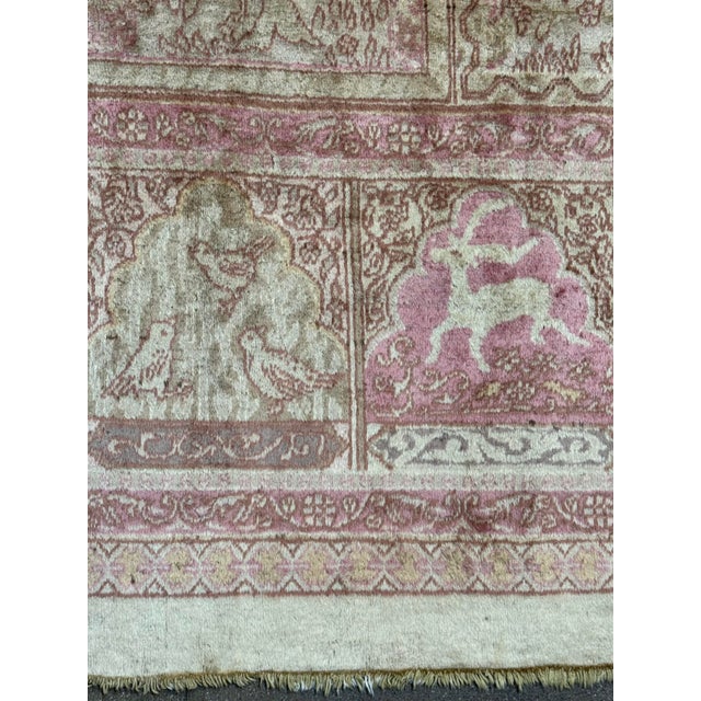 20th Century Sivas Carpet Ottoman Turkish Court Style Rug 19'7" X 13'2" For Sale - Image 4 of 10