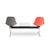 Mid-Century Modern Vintage Tandem Seating Group by Charles and Ray Eames, 1970s For Sale - Image 3 of 11