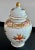 Vintage Floral Porcelain Ginger Jar with Lid – 6", Vintage Asian A charming 6-inch porcelain ginger jar featuring hand-...