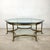 1960s Neoclassical Brass and Glass Hoof Foot Coffee Table in the Style of La Barge For Sale - Image 15 of 18