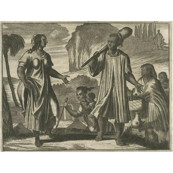 Early Indigenous Cultures, Chile, 1673, Print For Sale