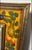 A richly painted fruit-and-vine border motif turns this (gorgeous) large vintage wall mirror into a decorative focal...