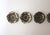 Late 20th Century Late 20th Century Italian Sterling Silver Flower Bowls, Organic Form, Buccellati Style, Set of 5 For Sale - Image 5 of 10
