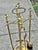 Late 19th Century Gothic Victorian 19th Century Fireplace Tools, Complete Set of 5 For Sale - Image 5 of 13