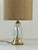 Mid-Century Italian Murano Glass and Brass Table Lamp, 1960s For Sale - Image 6 of 13