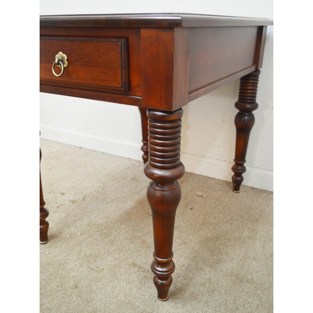 Brown Ethan Allen Cherry Nightstand For Sale - Image 8 of 10