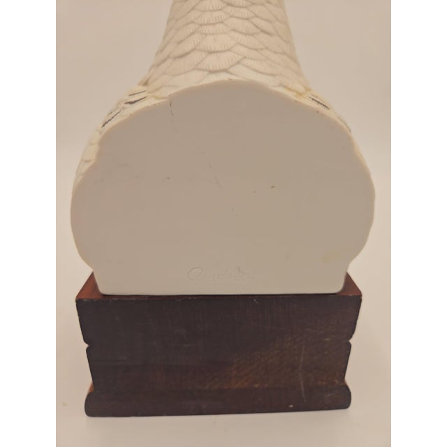 1970s Falcon Bookends Set of 2 Andrea by Sadek For Sale - Image 5 of 6