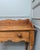 Tan English Console Desk in Pine, 1920s For Sale - Image 8 of 11