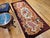 Vintage French Savonnerie Rug, Hand-Knotted Wool, Floral Pattern, Chocolate Brown & Ivory, 3’ X 7' For Sale - Image 12 of 12