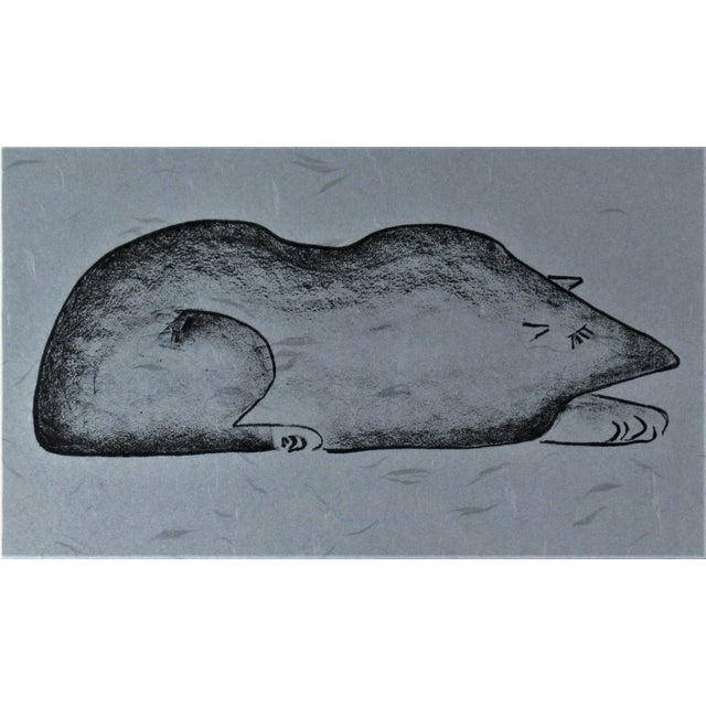 Beniamino Bufano, Sleeping Wolves, 1970 For Sale - Image 4 of 9