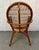 Vintage Boho Wicker Rattan and Bamboo Dining Set For Sale - Image 11 of 14