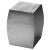 Contemporary Getty Stainless Steel Accent Table, Silver For Sale - Image 3 of 3