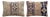 Beige Oushak Rug Pillow Cover 16'' X 24'' - Set of Two For Sale