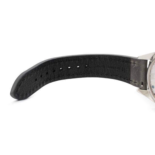Metal Tag Heuer Carrera 43mm wv3010.eb0025 Black Dial Steel Manual Wind Watch For Sale - Image 7 of 10