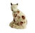 Late 18th Century English Creamware Pottery Toy Cat, Whieldon-Type Manganese Sponged Figure For Sale - Image 5 of 9