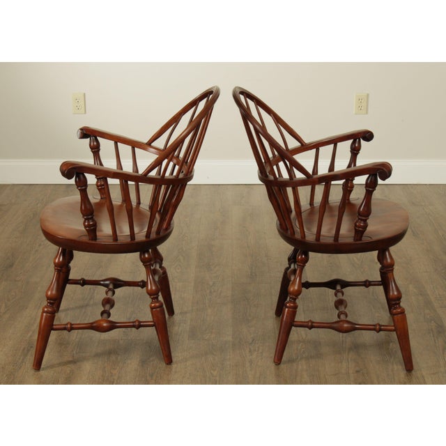 Nichols & Stone Vintage Pair Windsor Armchairs Chairish
