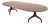 Regency Carved Mahogany Double Pedestal Extension Dining Table by Old Colony, Newly Refinished For Sale
