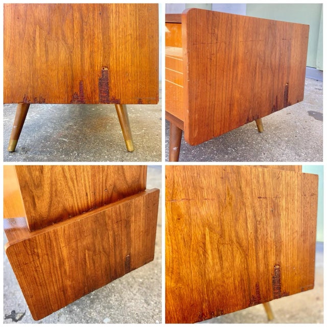 Space Age Monumental Highboard Wall Unit Display Case & Dry Bar | K B S of Germany For Sale - Image 12 of 12