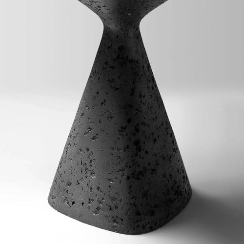 Minimalist Sculptural Side Table by Donatas Žukauskas For Sale - Image 4 of 8