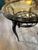 Wood Round Coffee Table in Ebonized Wood and Screen-Printed Glass by Paolo Buffa, 1940 For Sale - Image 7 of 15