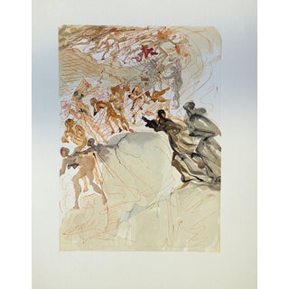 Salvador Dali, La luxure, Nude, Etching For Sale