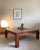 2000 - 2009 Minimalist Parsons Organic Modern De La Espada Danish Oiled Walnut Coffee Table For Sale - Image 5 of 12