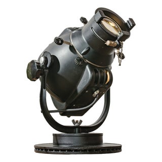 Pig Nose Theater Spotlight Desk Lamp from Strand Electric, England, 1960s For Sale