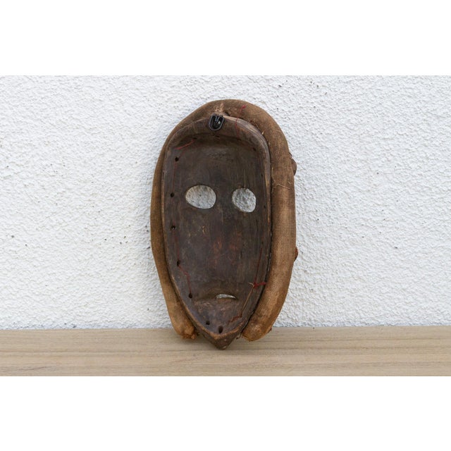 Vintage Symbolic African Kuba Mask For Sale In Los Angeles - Image 6 of 8