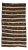 Brown & Ivory Striped Goat Hair Kilim Rug For Sale