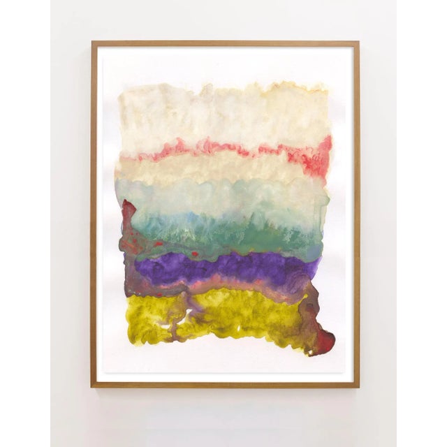 Contemporary "Seven Seas" Multi-Colored Abstract Print by Tina Marrin For Sale - Image 3 of 7