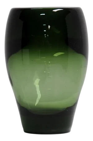 Green Vase by Andries Copier for Glasfabriek Leerdam, 1930s