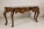 French Late 20th Century Marge Carson Walnut Serpentine Console Table with Cabriole Legs For Sale - Image 3 of 18