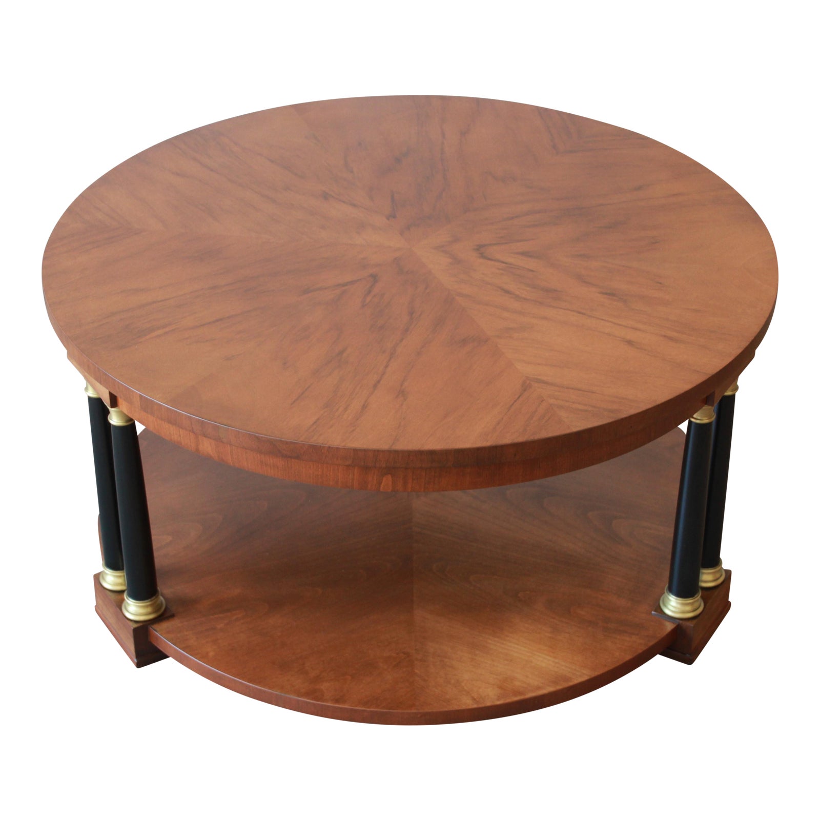 Baker Furniture Round Neoclassical Coffee Table Chairish