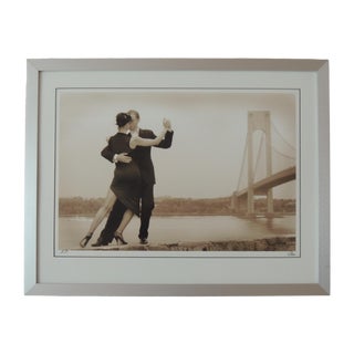 Late 20th Century Figurative Cityscape Scene Artist's Proof Photograph by Igor Maloratsky, Framed For Sale