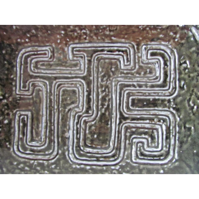 Mid-Century Modern Gunnar Nylund 10" Long Decorative Center Bowl Rorstrand Danish Modern 1960s Sweden For Sale - Image 3 of 7