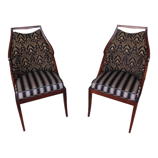 Baker Jacques Garcia Collection Malmaison Side Chairs - a Pair For Sale
