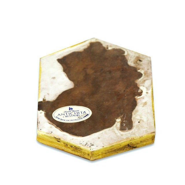 Garibaldi's Portrait Majolica, Ceramic, Made in Italy For Sale - Image 3 of 5