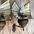 Vintage Wheeler Mirrored Glass Wall Sconces, Pair For Sale - Image 11 of 13