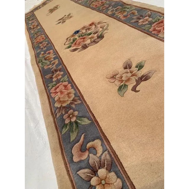 Traditional Chinese rugs and carpets are immediately recognizable by their simple, classic motifs and unusual colors....