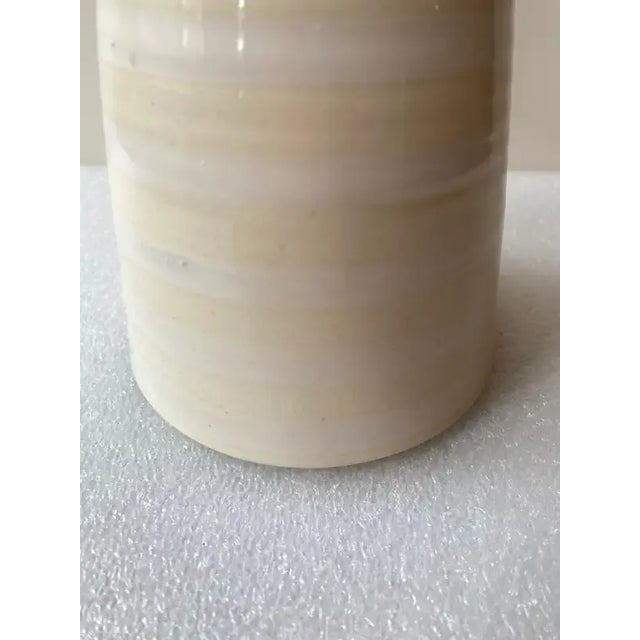 Modern 1980s Jonathan Adler Hand-Thrown Vase For Sale - Image 3 of 10