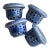 Chinoiserie Blue and White Tea Light Candle Holders For Sale