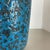 Ceramic Fat Lava Blue Floor Vase from Scheurich, Germany Wgp, 1970s For Sale - Image 7 of 18