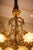French 19th C French Louis XVI Gilt Bronze Milk Glass Chandelier For Sale - Image 3 of 16
