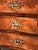 French Louis XV Style Marquetry Bombe Commode with Marble Top, 1750s For Sale - Image 12 of 14